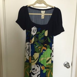 Ice comfy front pleated dress